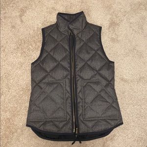JCrew gray vest